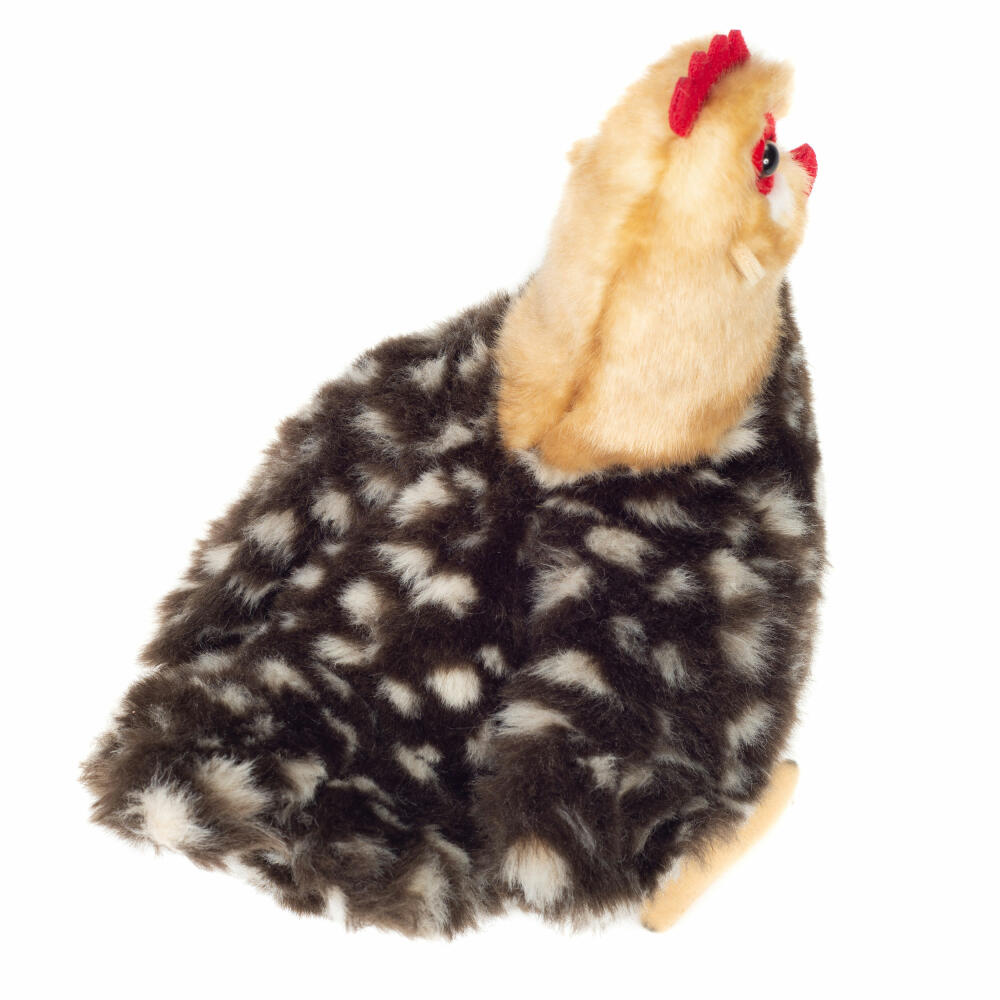 Teddy Hermann Henne stehend, Kuscheltier, Stofftier, Plüschtier, Bauernhoftier, Plüsch, 24 cm, 941682