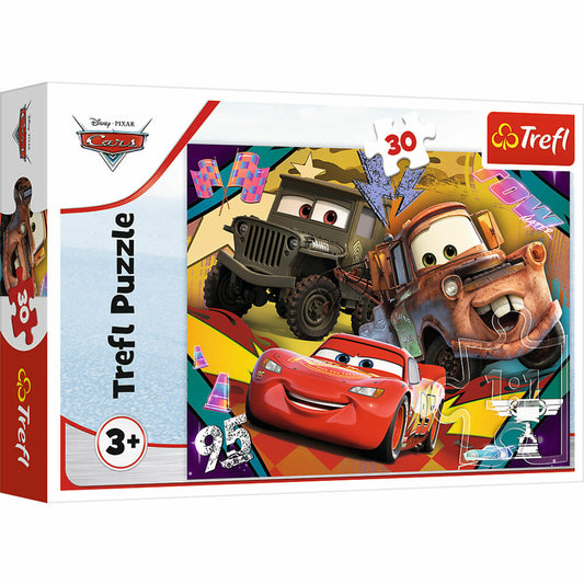 Trefl Puzzle Cars, children's puzzle, 30 pieces, 27 x 20 cm, 18293