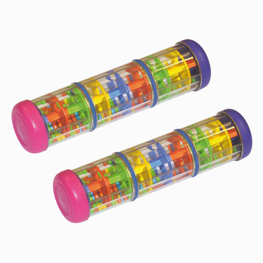 Voggenreiter Musik Für Kleine Regenprassel, 2er Set, Rassel, Rain Maker, Regenmacher, Regenstab, ab 6 Monaten