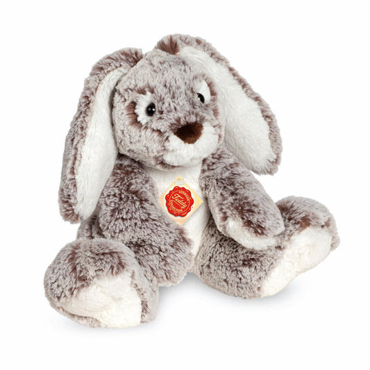 Teddy Hermann Schlenkerhase, Kuscheltier, Stofftier, Plüschtier, Haustier, sitzend, Plüsch, Grau, 21 cm, 93844