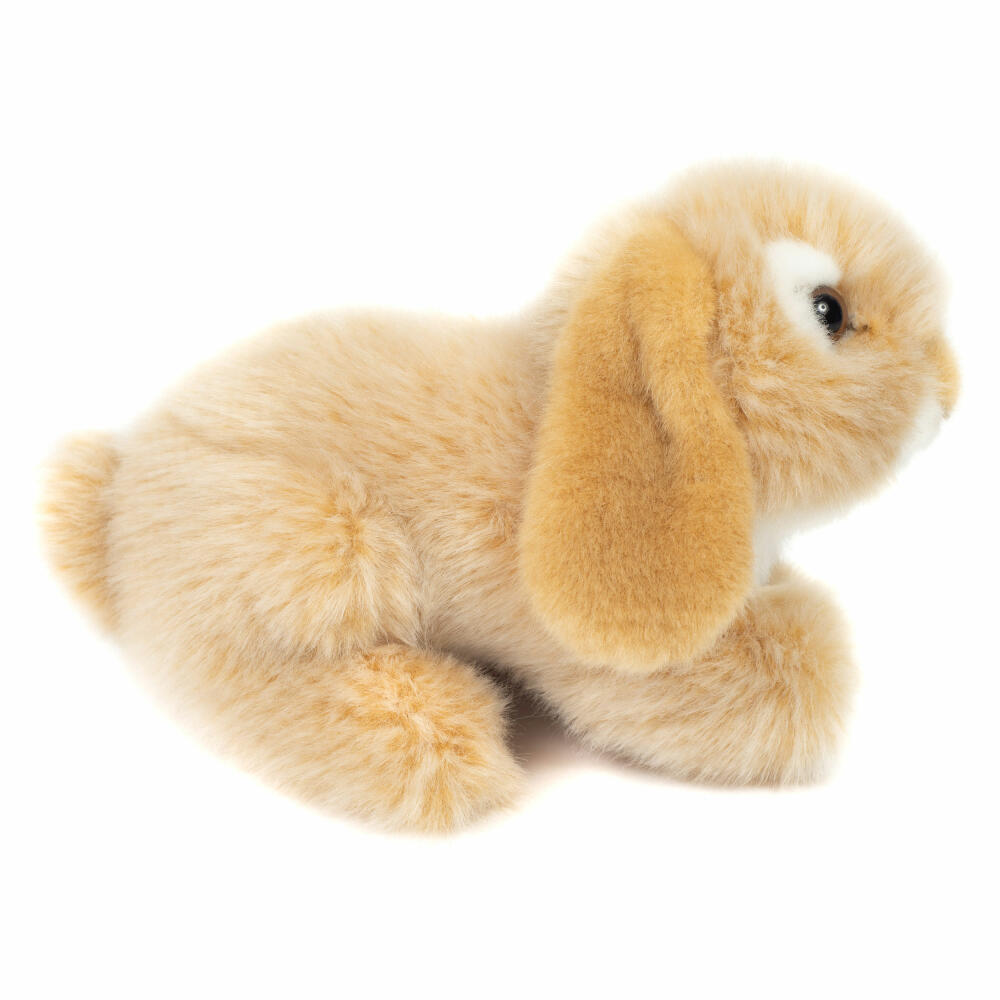 Teddy Hermann ram rabbit, cuddly toy, stuffed toy, plush toy, rabbit, hare, plush, beige, 18 cm, 937272