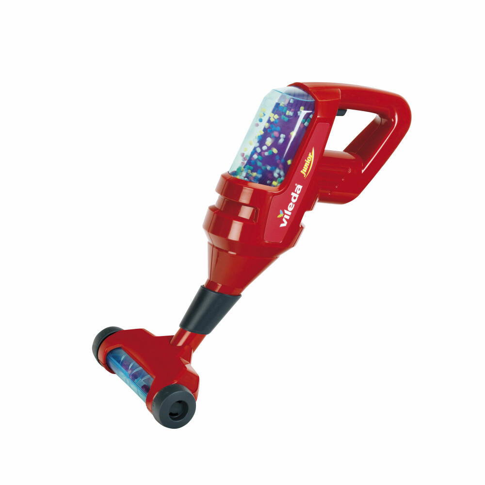 Theo Klein Vileda Broom Cart with Vacuum Cleaner Upright 3in1, Children's Vacuum Cleaner, Children's Toy, Children's Toy, 6720