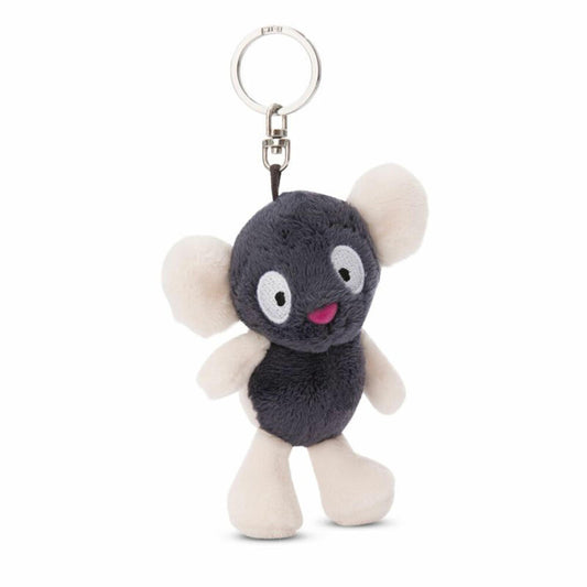 NICI Green Wild Friends Lemur Ruffi Keyring, Key Pendant, Lucky Charm, 10 cm, 49801
