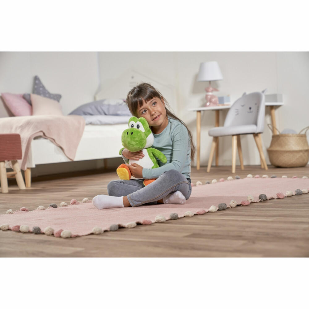 Simba Super Mario Yoshi Plüsch, Plüschfigur, Kuscheltier, Stofftier, Stoffigur, 30 cm, 109231012