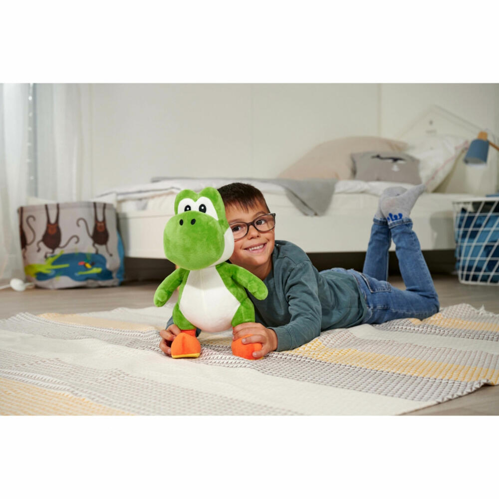 Simba Super Mario Yoshi Plüsch, Plüschfigur, Kuscheltier, Stofftier, Stoffigur, 30 cm, 109231012