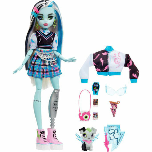 Mattel Monster High Frankie Doll, Fashion Doll, Play Doll, Toy, HHK53