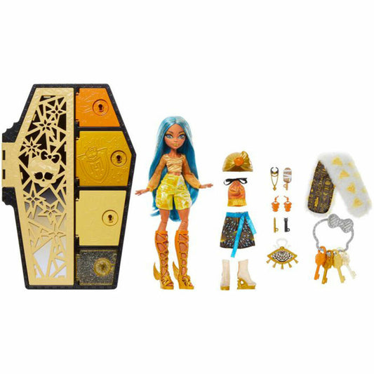 Mattel Monster High Hidden Treasures Cleo, Fashion Doll, Play Doll, Toy, HNF76