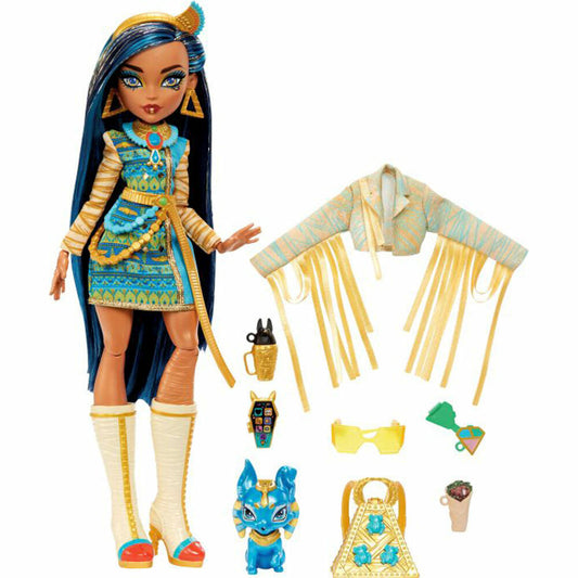 Mattel Monster High Cleo de Nile Doll, Fashion Doll, Play Doll, Toy, HHK54