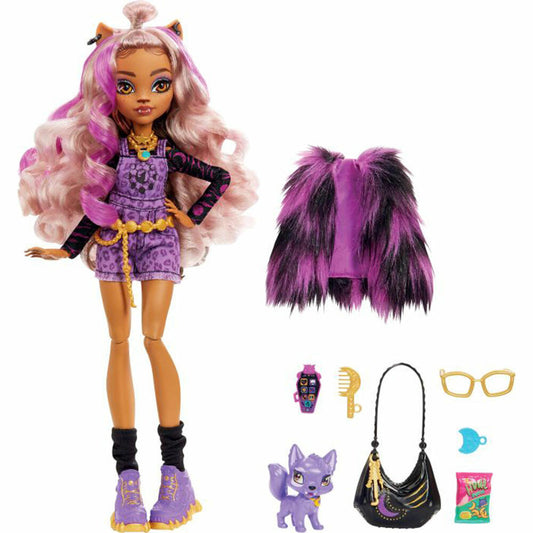 Mattel Monster High Clawdeen Doll, Fashion Doll, Play Doll, Toy, HHK52