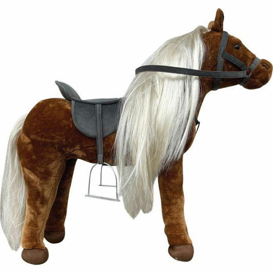 Amia plush horse Goldie, saddle height approx. 46 cm