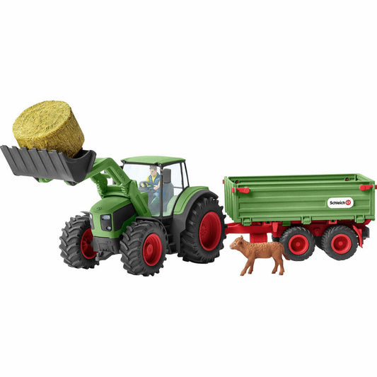 schleich Farm World 42379 Tractor with Trailer