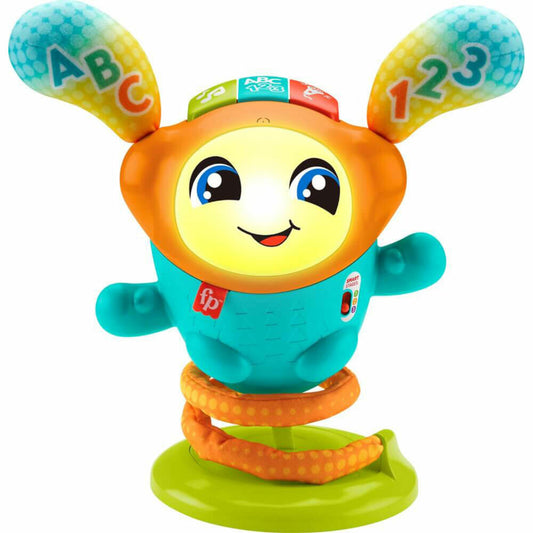 Mattel Fisher-Price DJ Hüpfi, Lernspielzeug, mit Musik, Spielzeug, ab 9 Monaten, HJP94