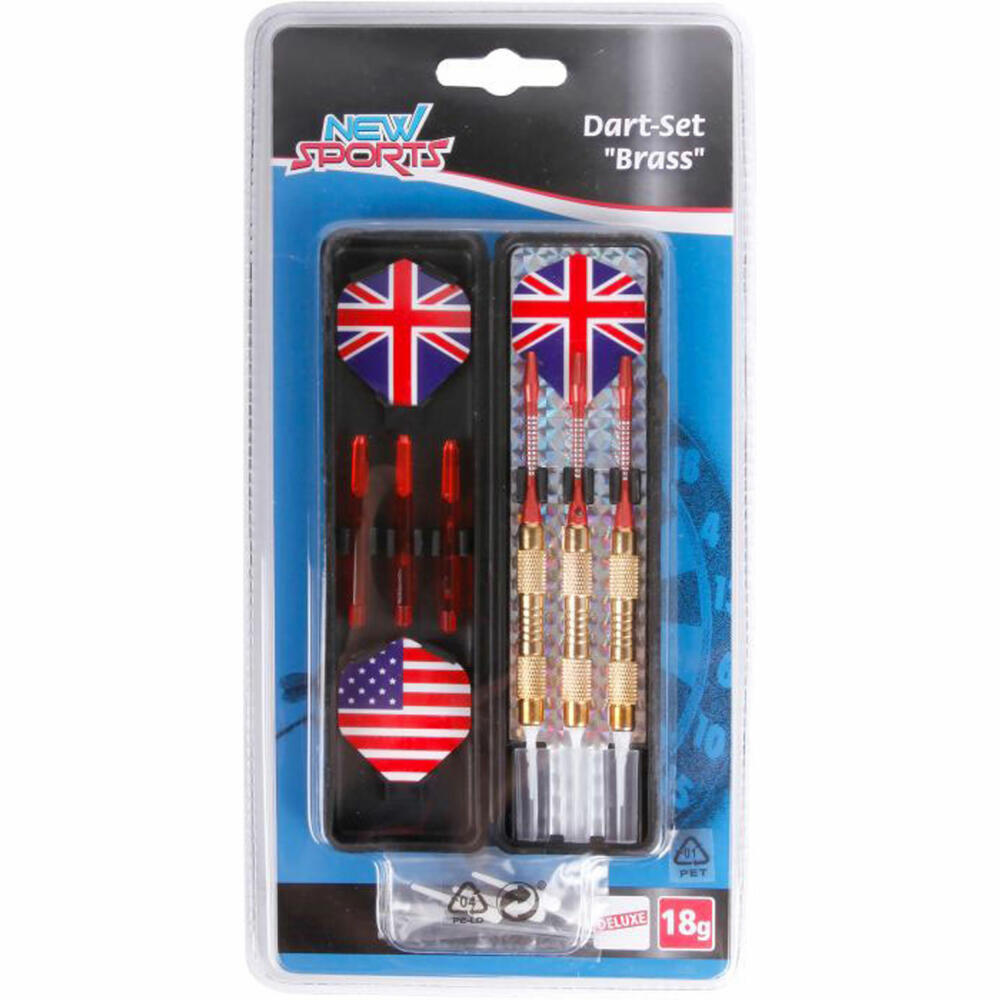 New Sports Dartset Brass, for electronic darts, 18g