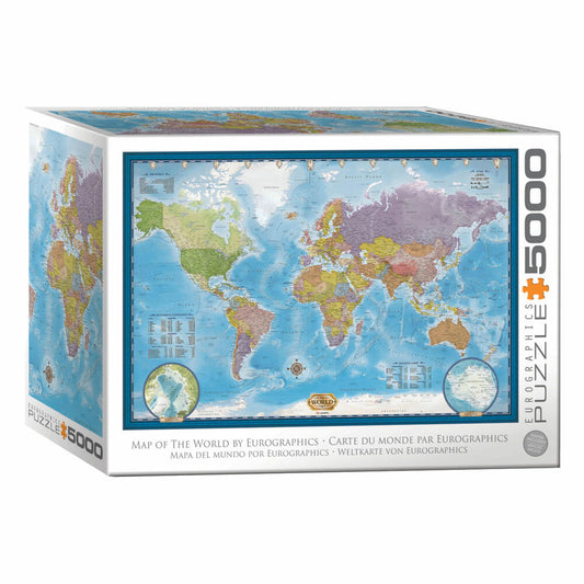 Eurographics XXL-Puzzle Weltkarte, 5000 Teile, 152 x 102 cm, 8520-5890