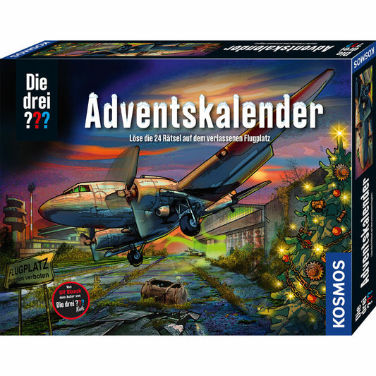 KOSMOS The Three ??? Advent Calendar 2024, Advent Calendar, Christmas, Puzzle, Detective Story, Children, 632571