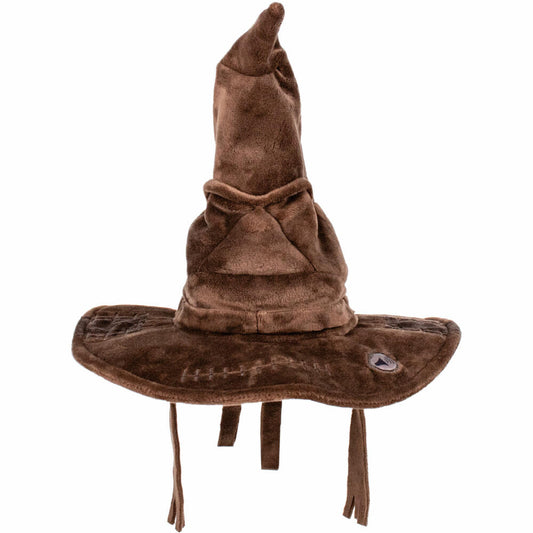 Schmidt Spiele Harry Potter Talking Hat, Plush Figure, Cuddly Toy, Plush, with Sound, 26 cm, 42823