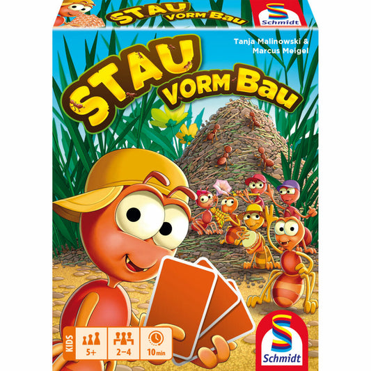 Schmidt Spiele Stau vorm Bau, card game, children's game, from 5 years, 75053