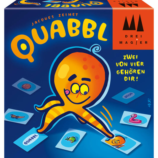 Schmidt Spiele Drei Magier Quabl, card game, family game, ages 8 and up, 40898