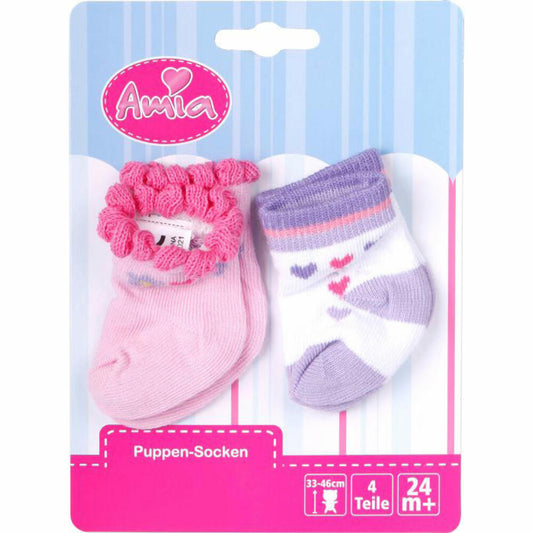Amia doll socks up to size 46 cm
