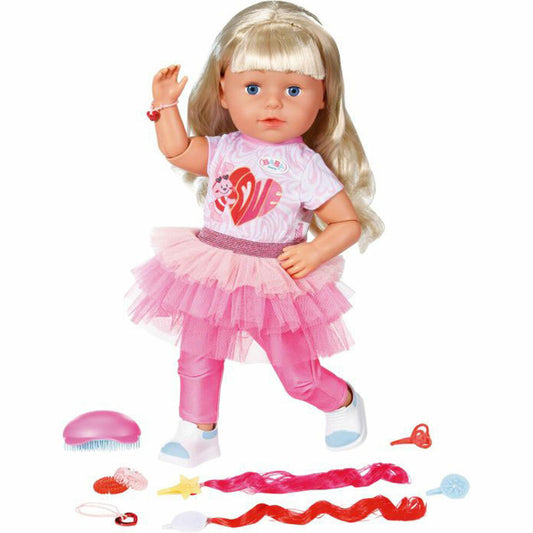 Zapf BABY born Sister Play & Style 43cm