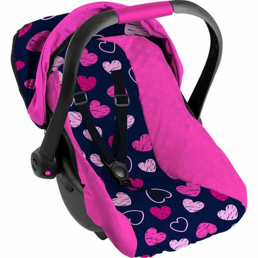 Amia Doll Car Seat Heart