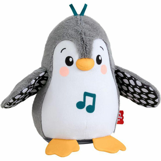 Fisher-Price Flutter &amp; Wobble Penguin, Plush Penguin, Plush Toy, Plush Animal, Toy, HNC10
