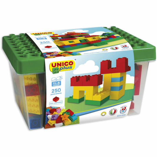 Androni Unico Plus building blocks, 250 pieces, construction blocks, toy, from 18 months, 8525-0000