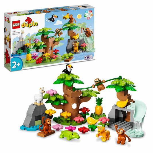 LEGO Duplo Wild Animals of South America, 71 pcs., Building Set, Building Blocks, Toy, from 2 years, 10973