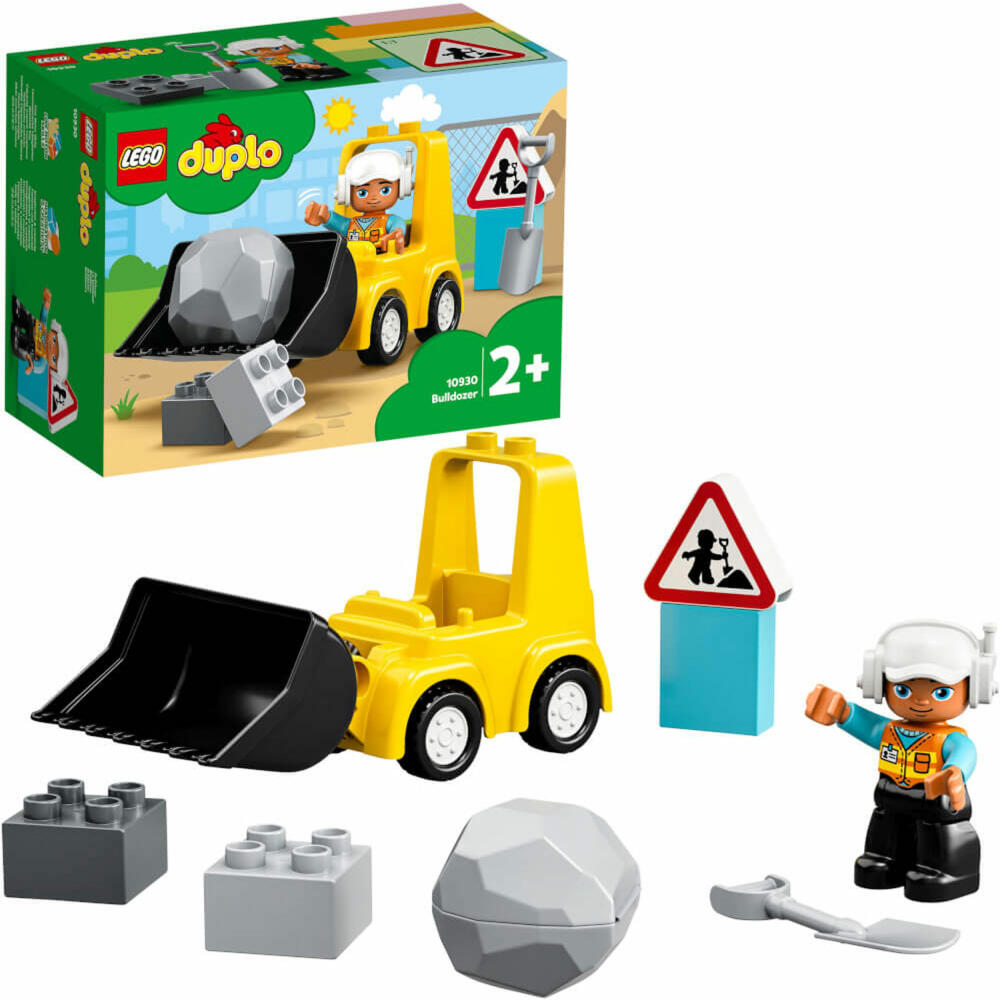 LEGO Duplo Wheel Loader, 10 pcs., Building Set, Construction Set, Building Blocks, Toy, from 2 years, 10930
