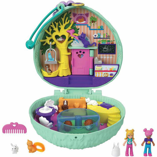 Mattel GTN15 Polly Pocket Hedgehog Café Box
