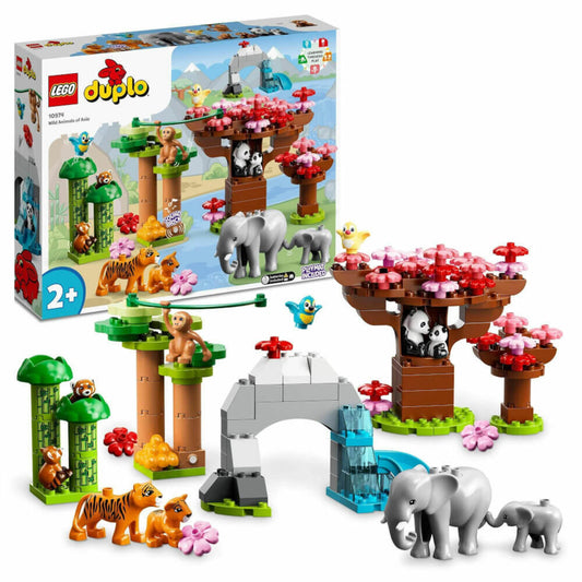 LEGO Duplo Wild Animals of Asia, 116 pcs., Building Set, Building Blocks, Toy, from 2 years, 10974
