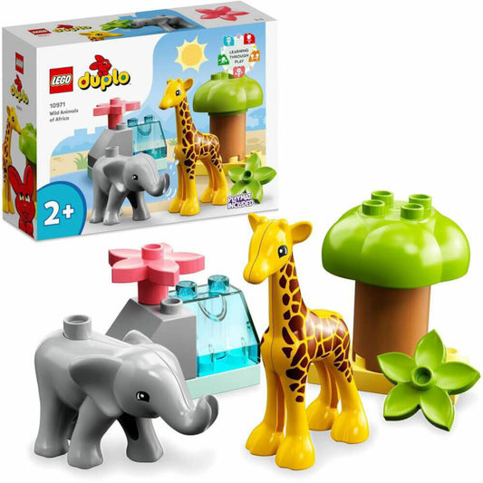 LEGO Duplo Wild Animals of Africa, 10 pcs., Building Set, Building Blocks, Toy, from 2 years, 10971