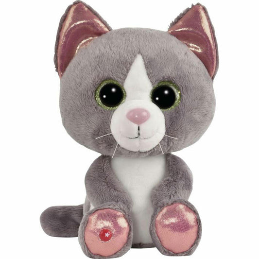 NICI cuddly toy GLUBSCHIS cat gray Felinja 25cm