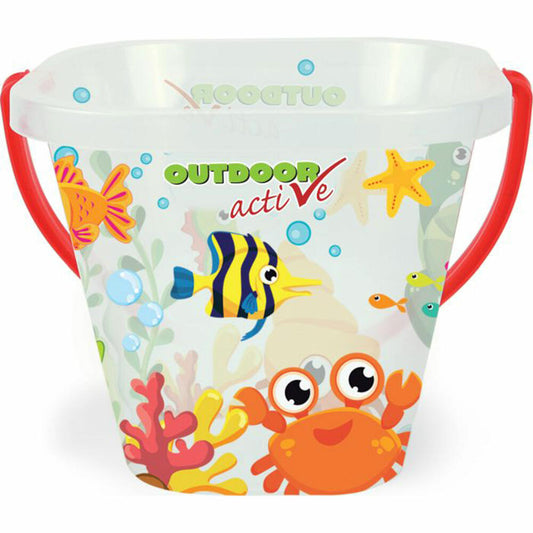 Outdoor active Eimer transparent, Sandspielzeug, Sandeimer, Wasserspielzeug, Kinder, 71017419