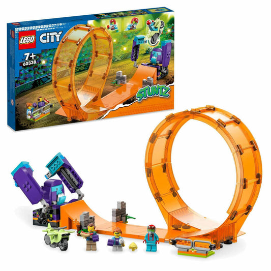 LEGO City Stuntz Chimpanzee Stunt Looping, 226 pcs, Building Set, Construction Set, Building Blocks, Toy, Ages 7+, 60338