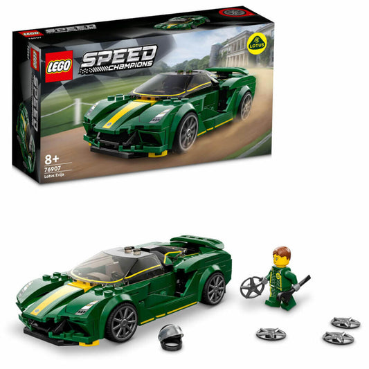 LEGO Speed Lotus Evija, 247-tlg., Auto, Bauset, Konstruktionsset, Bausteine, Spielzeug, ab 8 Jahre, 76907