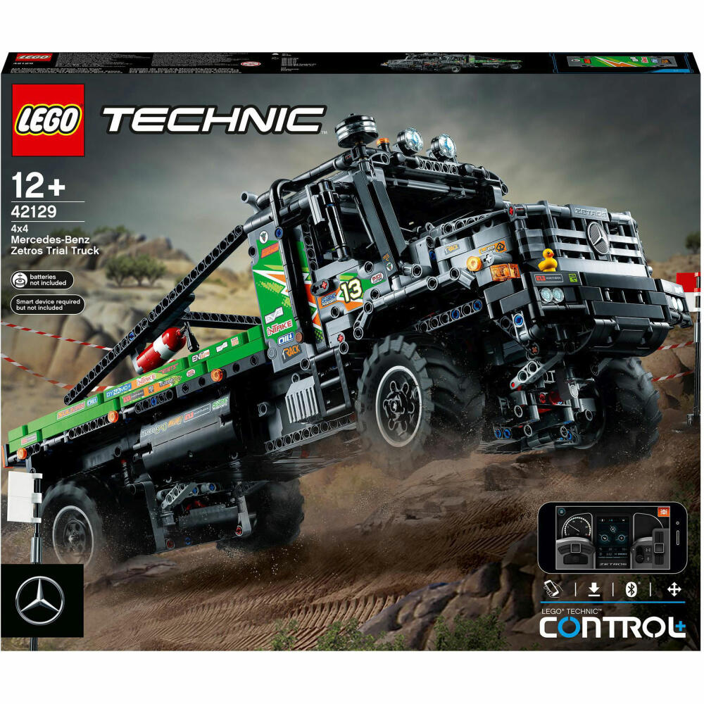 LEGO Technic 42129 Appgesteuerter 4x4 Mercedes-Benz Zetros Offroad-Truck