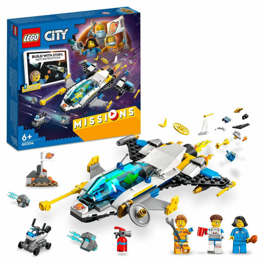 LEGO City Erkundungsmissionen im Weltraum, 298-tlg., Bauset, Konstruktionsset, Bausteine, Spielzeug, ab 6 Jahre, 60354