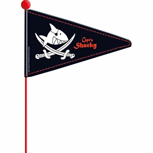 Bike Fashion Captn Sharky bike pennant, divided
