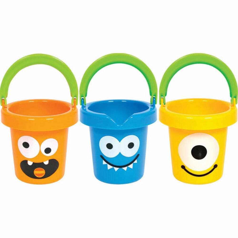 Gowi Funny Monster Bucket Set 3 Box