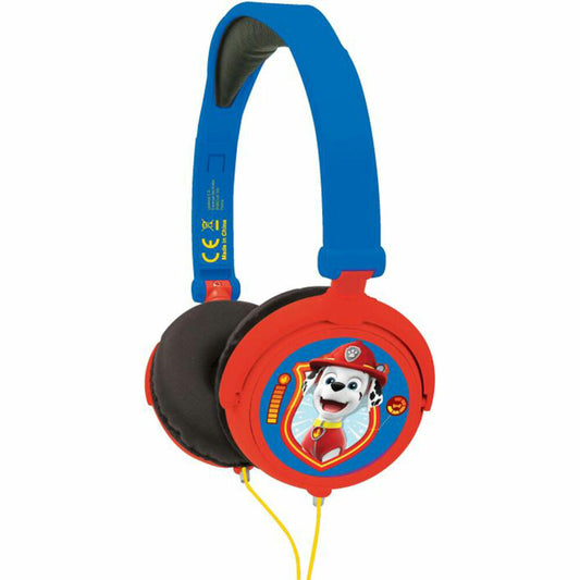 Lexibook Paw Patrol foldable stereo headphones, children, volume limit up to 85 dB, HP015PA