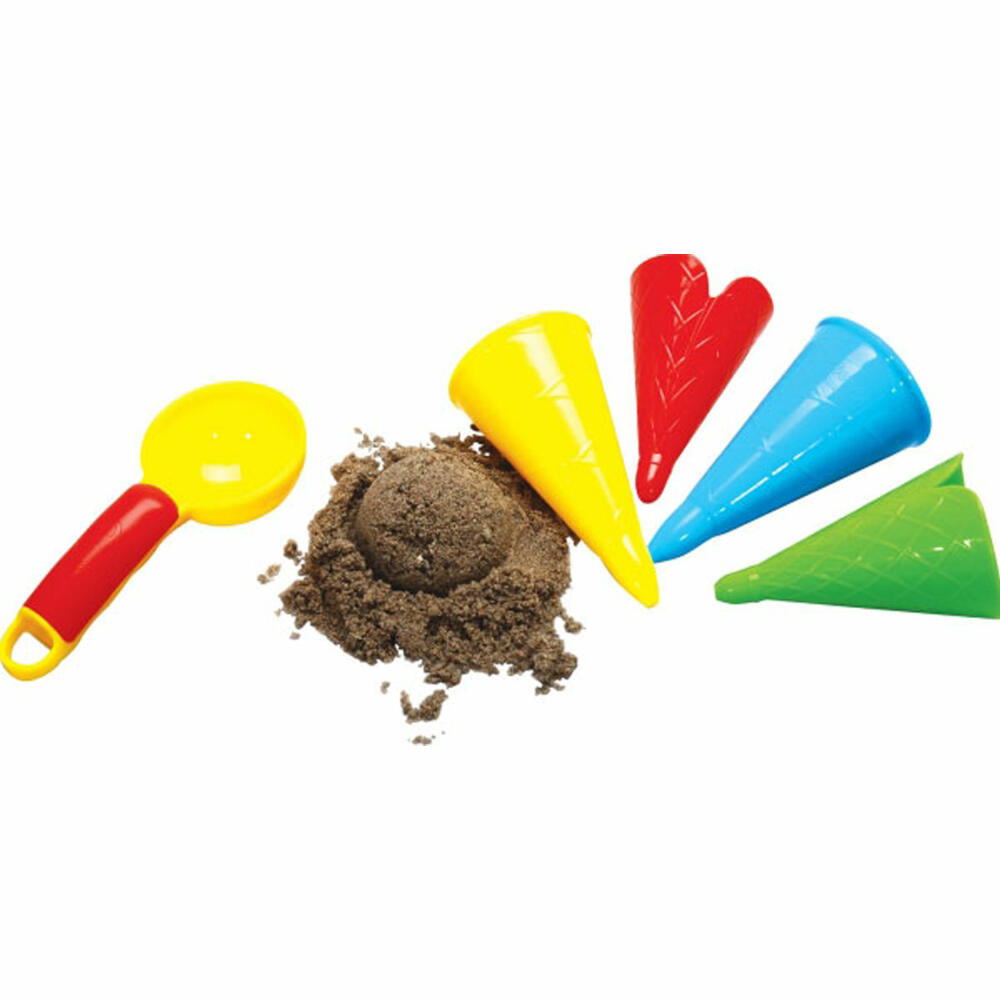 Gowi Sandform Eiscreme, 5 im Netz
