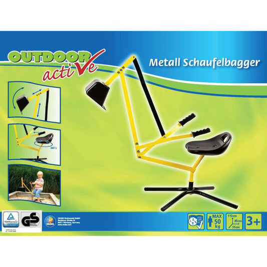 Outdoor Active Metal Shovel Excavator, Excavator, Sand Toy, Toy, Children, from 3 Years, 71007367