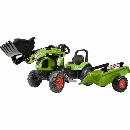 FALK Tret-Traktor Claas Lader + Hänger 2 - 5 Jahre
