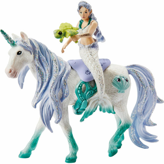 schleich bayala 42509 mermaid on sea unicorn