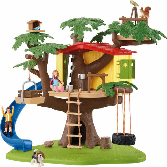 Schleich Farm World Abenteuer Baumhaus, Spielfigur, Figur, ab 3 Jahren, 42408