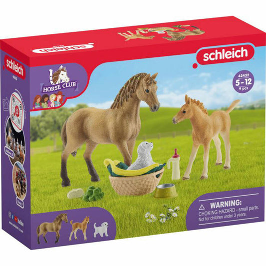 schleich Horse Club 42432 Sarah's Baby Animal Care
