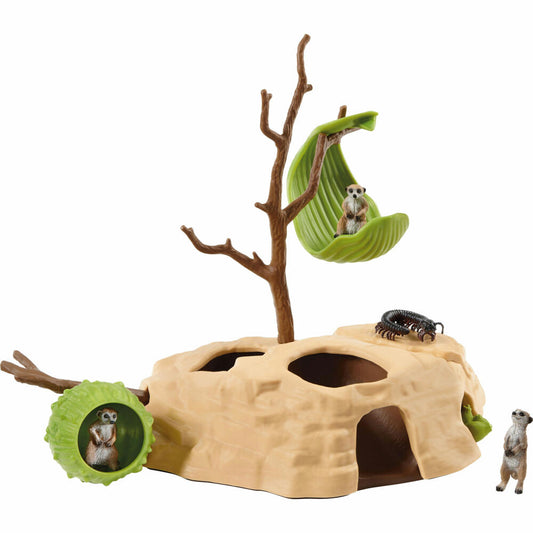 schleich Wild Life 42530 Meerkat Hill