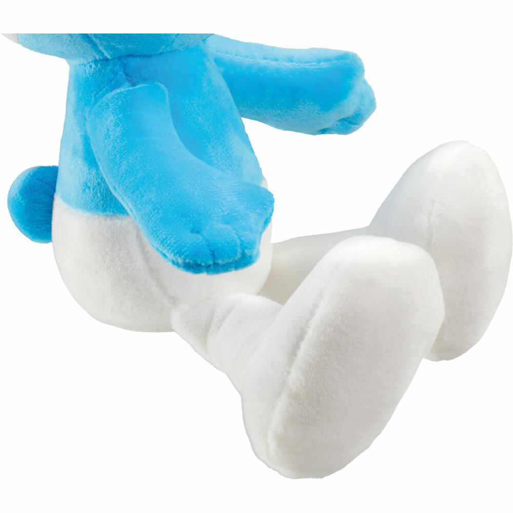 Schmidt Spiele The Smurfs Brainy Smurf, Plush Figure, Cuddly Toy, Plush, 28 cm, 42284