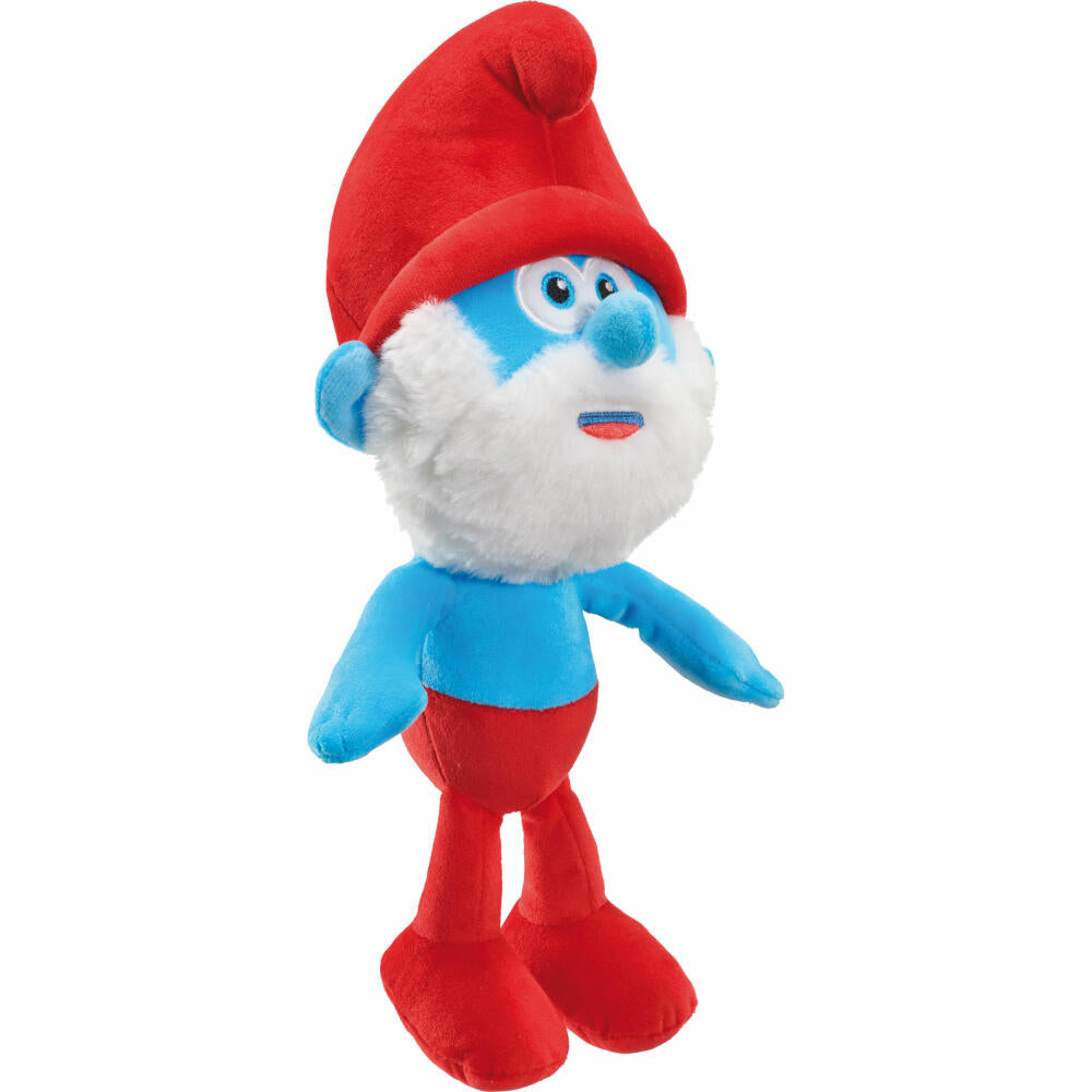 Schmidt Spiele Die Schlümpfe Papa Schlumpf, Plüschfigur, Kuscheltier, Plüsch, 27 cm , 42282